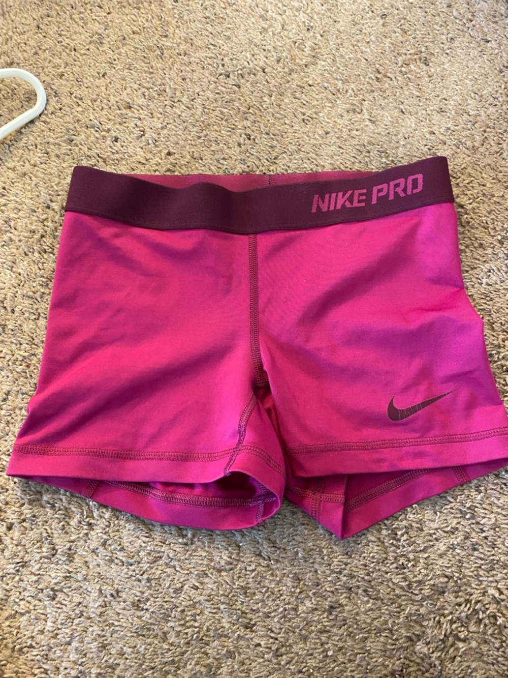 Nike Pro Women's Magenta/Pink Compression Training Shorts